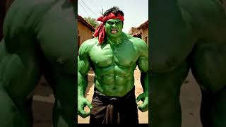 Hulk character action short story reel with dramatic scene #short #shorts
