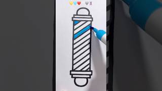💛🩵❤️🤍🩶💈Creative Art #youtube #viralvideo #viralreels #art #artist #draw #coloring #creative