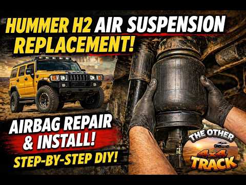 Hummer H2 Air Suspension Replacement | Airbag Repair & Install (Step-by-Step DIY)