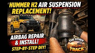 Hummer H2 Air Suspension Replacement | Airbag Repair & Install (Step-by-Step DIY)