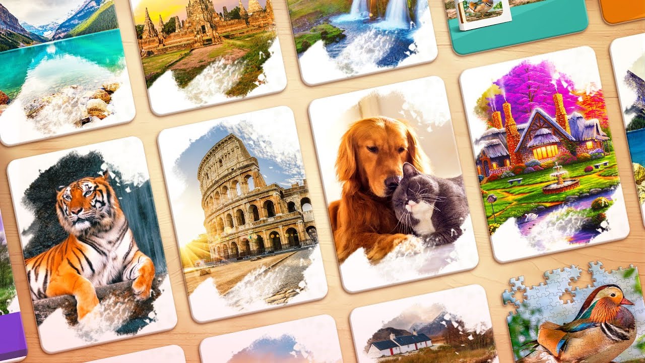 Magic Jigsaw Puzzles－Games HD (by ZiMAD) IOS Gameplay Video (HD)