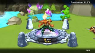 Summoners War 2024 - Summon 130 Mytstical Scroll  #rpg #battle #game #summonerswar #summon