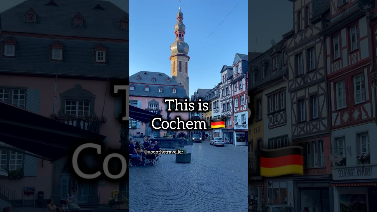 This is Cochem, Germany 🇩🇪❤️😍