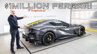 $1 Million Ferrari 812 Competizione - Paint Protection by Topaz Detailing 129,910 views 1 year ago 12 minutes, 45 seconds