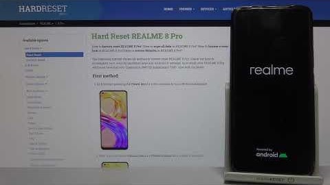 Boot Animation Realme 8 Pro – Starting Screen / Boot Logo