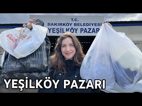 YEŞİLKÖY PAZARI NE KADAR UCUZ?🤔 / NELER BULDUM NELER🛍️