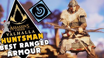 BECOME ROBIN HOOD - Best Ranged Armour In Assassins Creed Valhalla! Huntsman Armour Set!