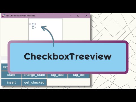 CheckboxTreeview - A Treeview With Checkboxes Widget