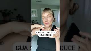 Reduce Your Double Chin With Gua Sha — Wildling Beauty #shorts