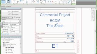Revit MEP Commercial Project Set up#1 06 02 12