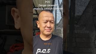 SANDY PAS BAND 🔴 KAGET DENGAR CERAMAH‼️
