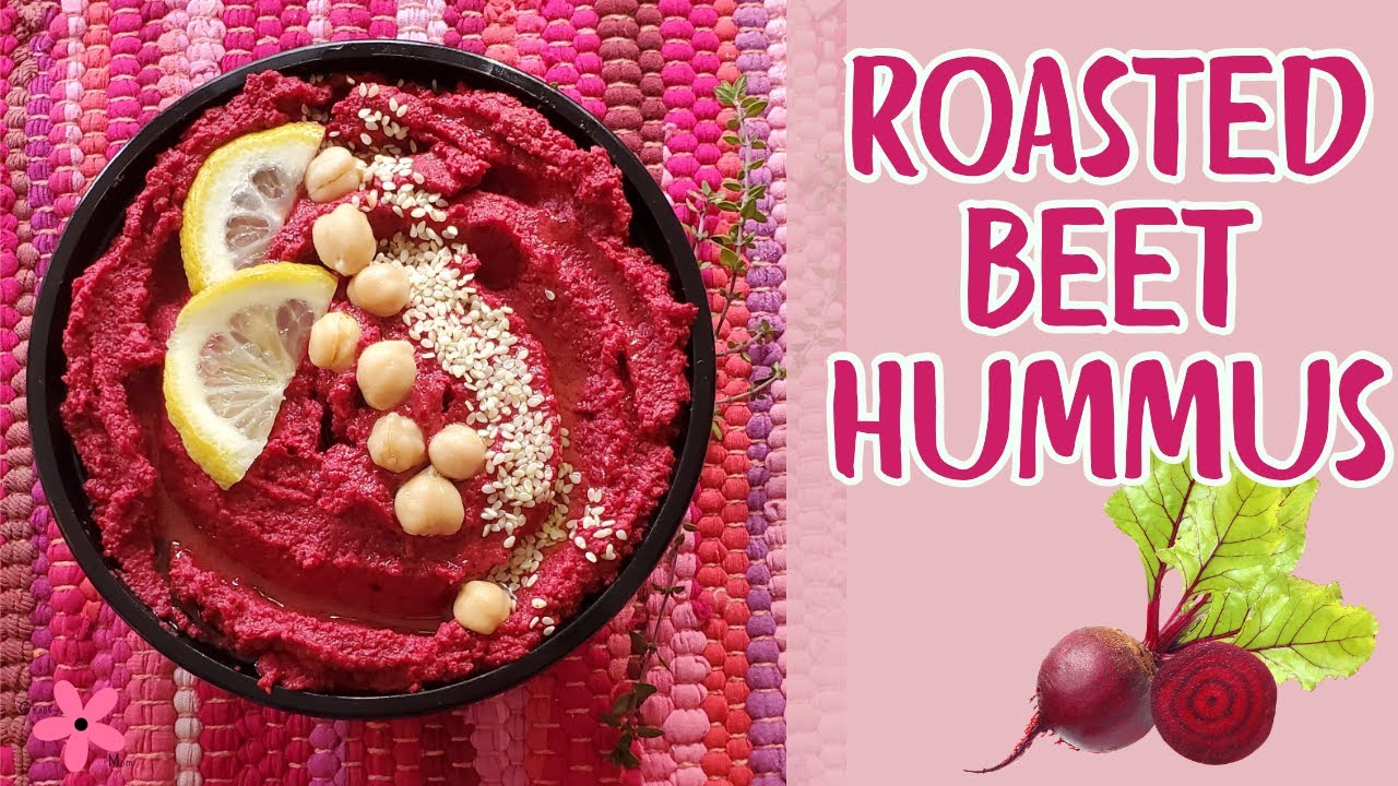 Roasted Beet Hummus (Pick Up Limes) beautiful & delicious! YouTube