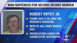 Man sentenced for second-degree murder