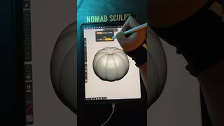 Part one: full video on YouTube How to use the array tool in Nomad Sculpt to make a jack-o'-lantern