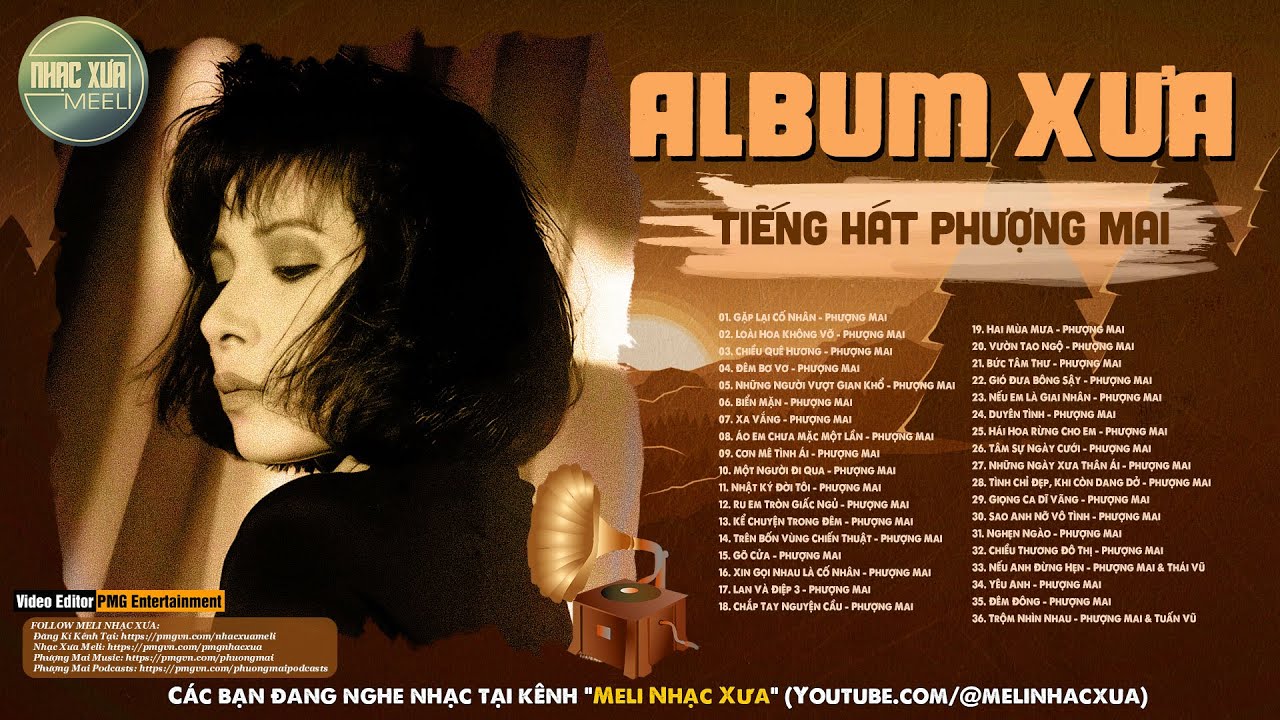 Tiếng hát PHƯỢNG MAI nhạc xưa không thể lãng quên - Album nhạc xưa nghe là ghiền