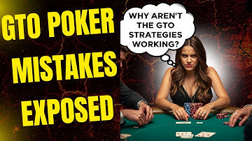 GTO Poker-fouten onthuld | De grootste fouten die spelers maken