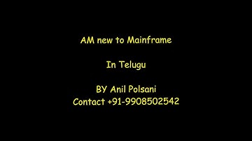 AM NEW TO Mainframe | | Next Batch Details See Description | Free Mock Interview | +91-9908502542