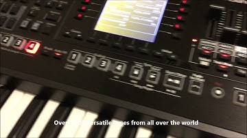 Roland EA7 Expandable Arranger / Best indian Tones / Roland E-A7 / Roland E-A7 Function Demo