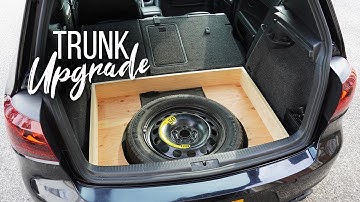 VW MK6 GTI Trunk Floor Modification - Part One