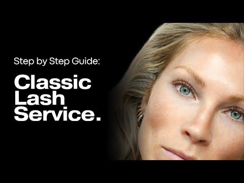 LASHING 101 / Step By Step Classic Lash Service and Process / Creating long lasting Classic Lashes