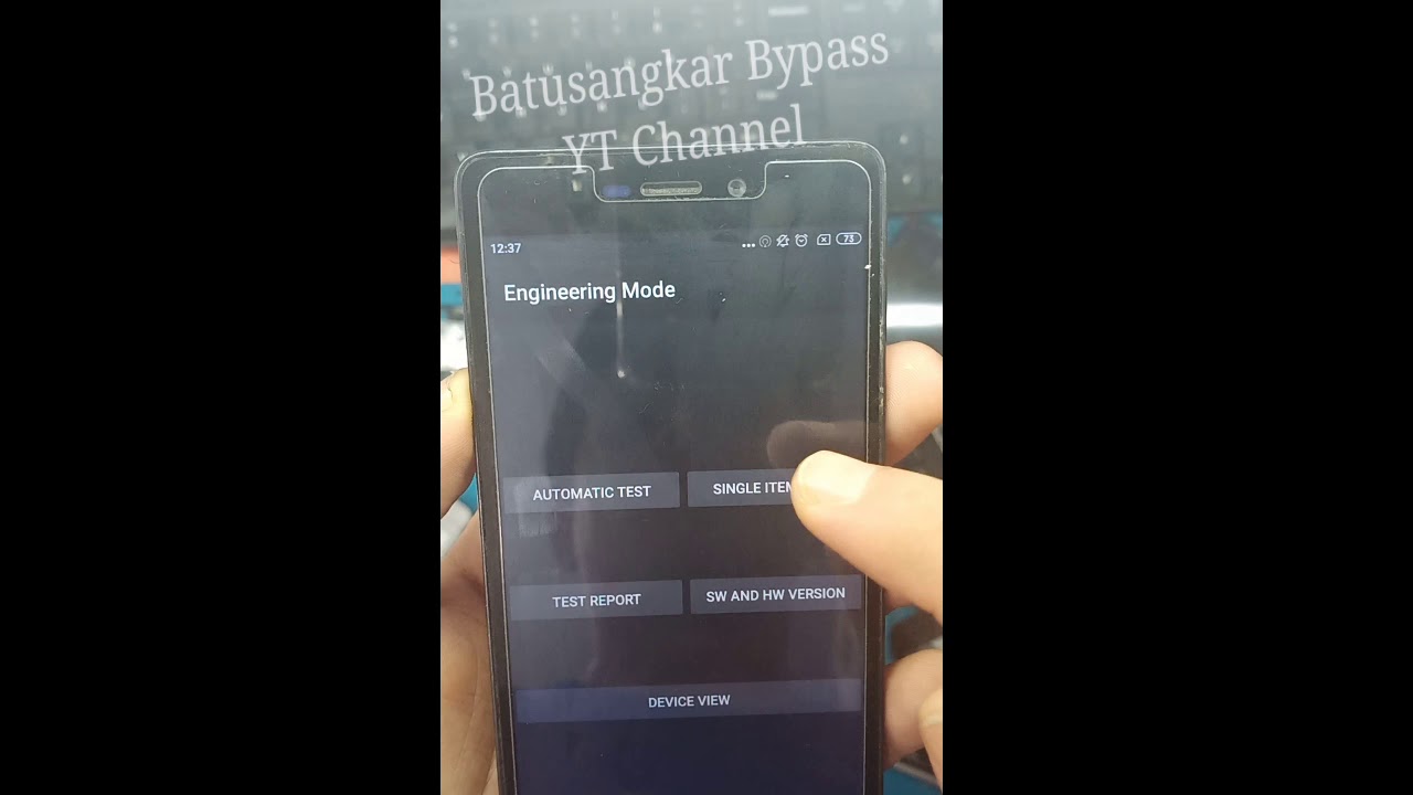 Cara Test Touchscreen Xiaomi Redmi 3s