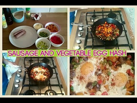 Sausage and Vegetable Egg Hash | Healthy Recipes