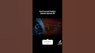 Rust Console Update new seismic sensor…#shorts #rust #rustconsole