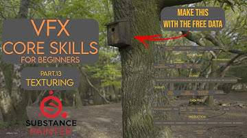VFX Core Skills - Part 13  -  Texturing Basic Substance Painter