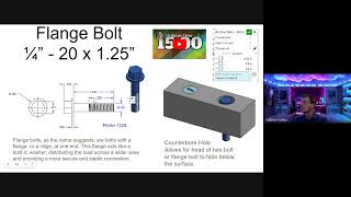 Project 18 Asst Fasteners  Flange Bolt and Counter Bore