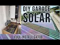 UK DIY Solar Garage install for £4700 - Growatt Inverter, Seplos BMS, EVE cells (FULL INSTALL VIDEO)