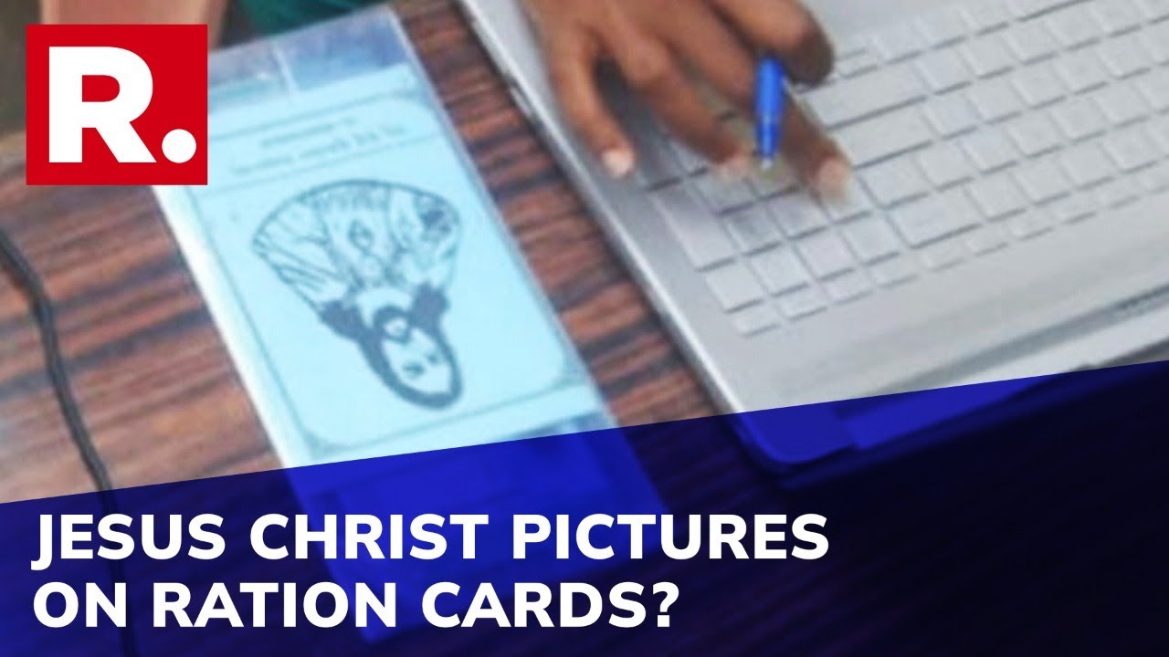 Massive Row Breaks Out Over Pics Of Jesus Christ On Ration Cards In ...