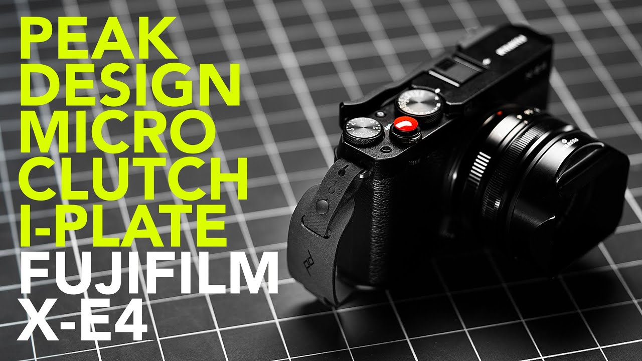 Peak Design Microclutch I-Plate Review on Fujifilm X-E4 | Perfect
