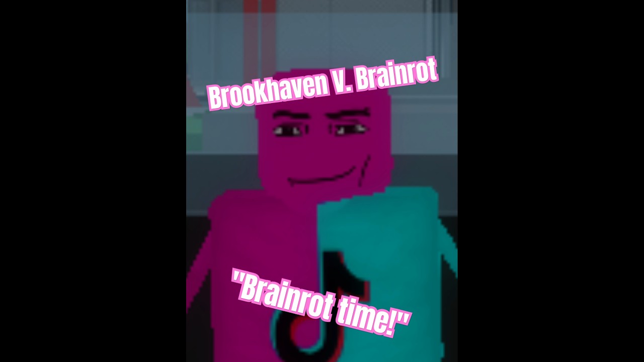 Shiba Inu/Butterfly Hybrid w/ Shotgun: 1; Brainrot: 0 #brookhavenrp #roblox #furry #skit