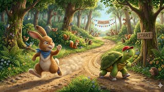 🐢Tortoise & Rabbit Story🐇Slow&steady wins! 