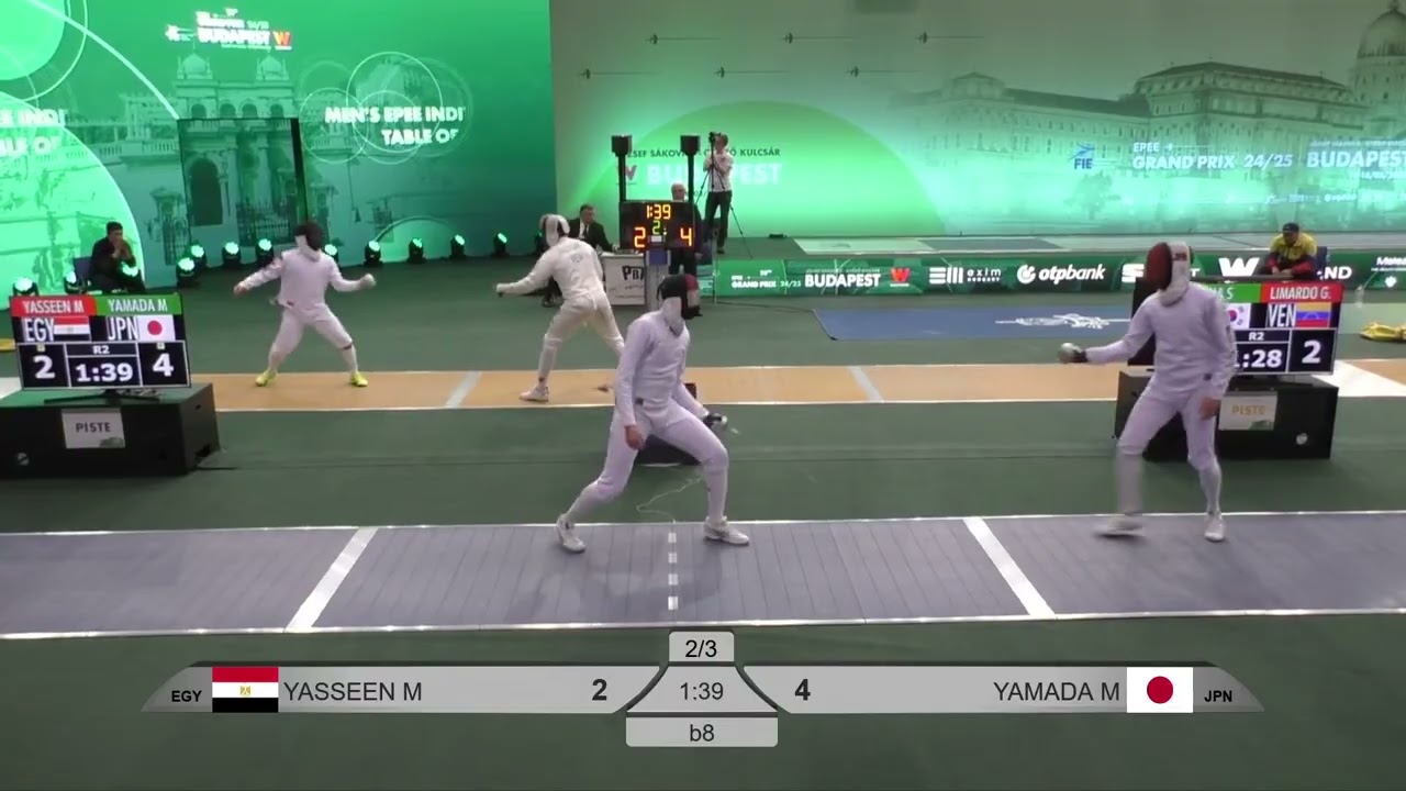 2025 112 SME WESTEND Grand Prix, Budapest YASSEEN Mohamed vs YAMADA Masaru