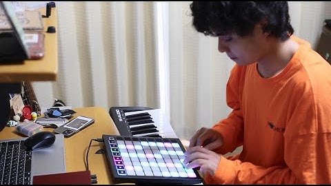 #1 dark beat (launchpad X + Logic Pro X)