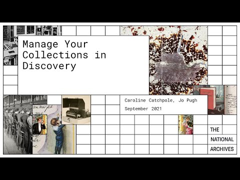 Manage Your Collections in Discovery