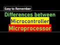 Differences between Microprocessor and Microcontroller| MP vs MC