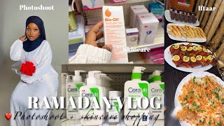 VLOG | ramadan edition | iftaar + best friend’s birthday photoshoot + skincare shopping