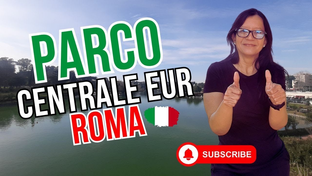 PARCO CENTRALE EUR ROMA, ITALIA (PARCO DEL LAGO) 🤩