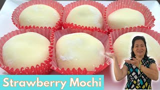 How to Make Delicious Strawberry Mochi at home!
