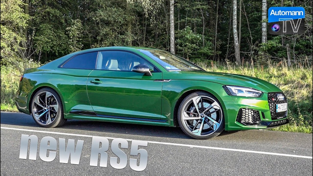 top gun 2018 Audi RS5 (450hp) - DRIVE & SOUND (60FPS)