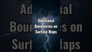 🤓🌪 Additional Boundaries on Surface Maps #shorts #stormchasing #weather