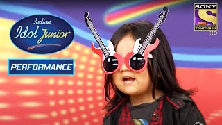 Darnel's Cute Performance On 'Ro Na Kabhi Nahin' | Indian Idol Junior