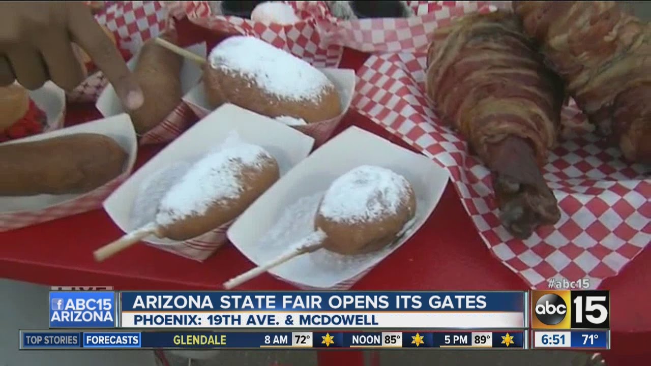 Get a taste of delicious Arizona State Fair food YouTube