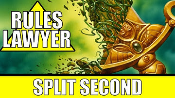 Understanding Split Second | MTG RULES LAWYER