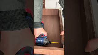 How to Install Drawer Front Panel Perfectly #craftsmanship #woodworking #diy