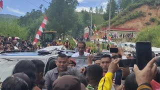 Moment Kedatangan Presiden Jokowi Dodo di Bumi Kondosapata' Mamasa, Sulawesi Barat