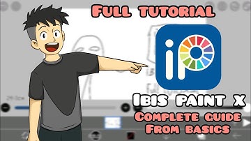 IBIS PAINT X FULL GUIDE FOR BEGINNERS          #anime #ibispaintx #animetutorial