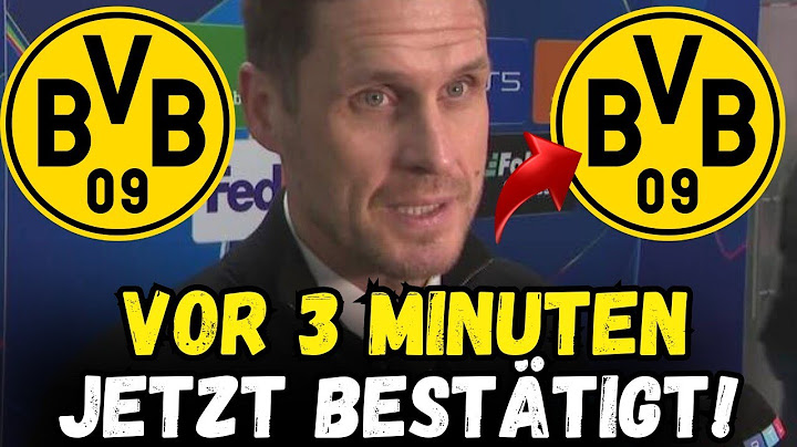 BVB: Eilmeldung! Dringend! Das hat Sebastian Kehl heute dem BVB bestätigt! #borussiadortmund #bvb